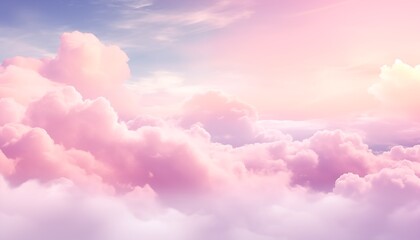 pink sky and clouds