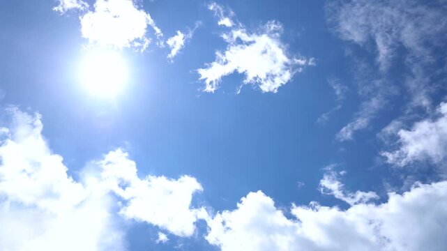 太陽と雲（7月）
