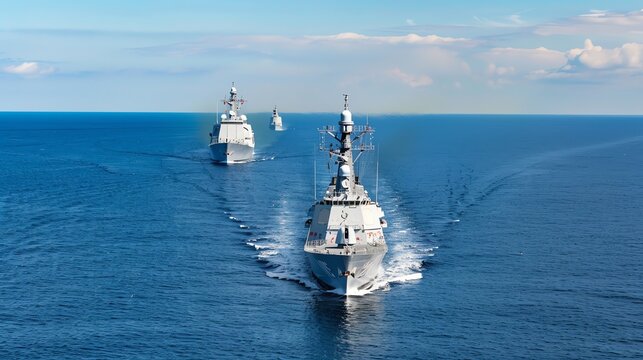 Sea systems employed in strategic defense, naval operations