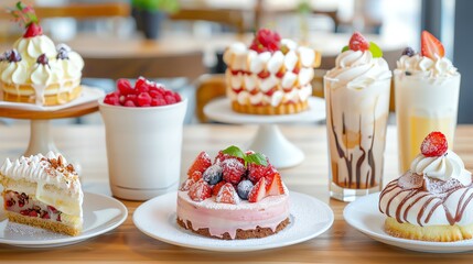 Sweet international dishes served in renowned restaurants, International, Restaurants, Sweet