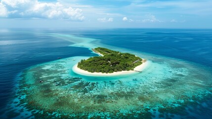 Resort, Gangehi Island, Ari Atoll, Indian Ocean, Maldives