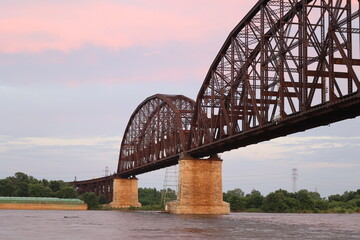 MacArthur Bridge at Sunset
