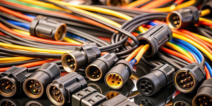Ferrite cable assembly for automotive applications , ferrite, cable, assembly, automotive, application