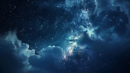 background with stars
