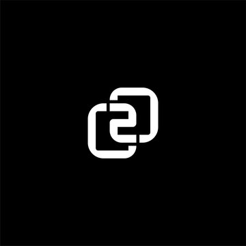 Letter C2C or O2O with modern logo concept vector icon