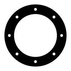 Naklejka premium porthole icon 