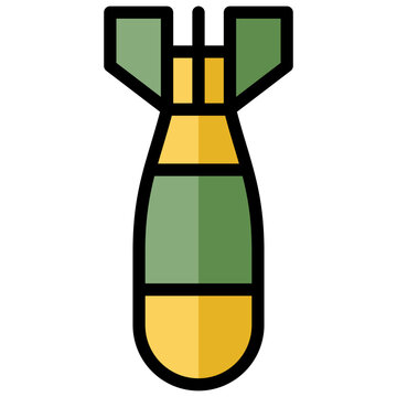 recommend clip art: bomb icon illustration design with filled outline