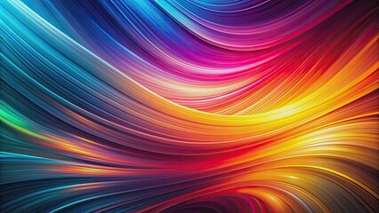 Fototapeta premium Abstract of vibrant colors blending together in a mesmerizing wallpaper background, abstract,vibrant, colors