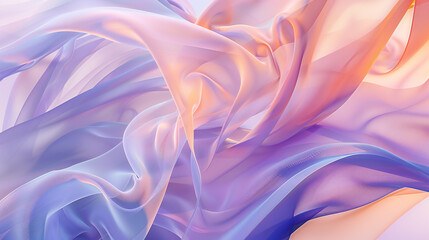 Obraz premium Soft peach and background illustration