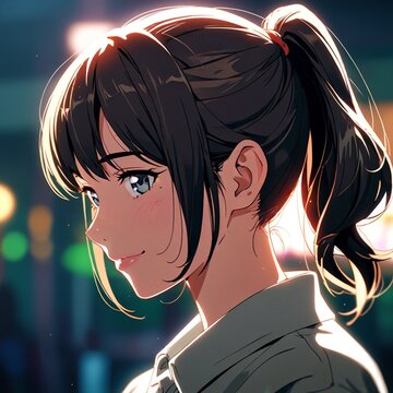 優しく微笑んでいる女性
generative AI