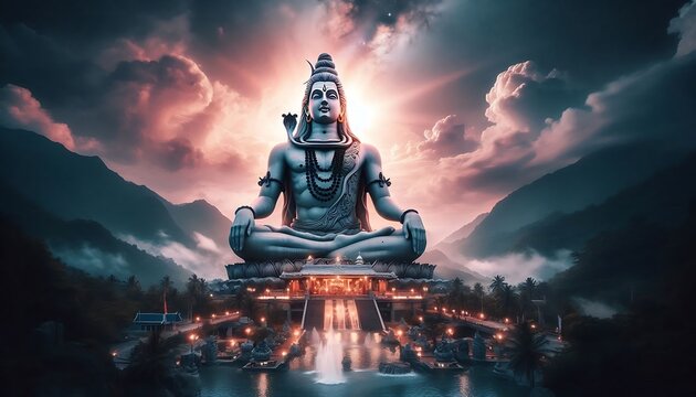 Lord Shiva in a Dhyana Mudra