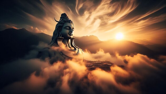 Lord Shiva in a Dhyana Mudra