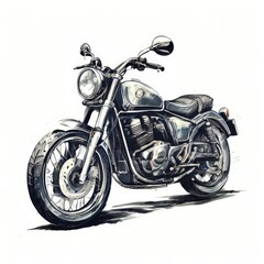 the AI Image Generator, motorcycle