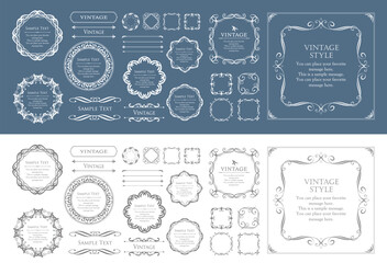 アンティークフレーム