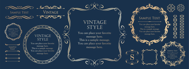 アンティークフレーム