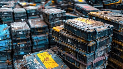 Obraz premium 5-star customer satisfaction review with top-notch feedback, set on a yellow background