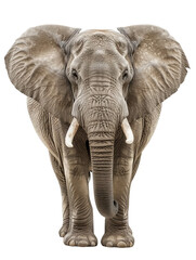 Fototapeta premium elephant isolated on transparent