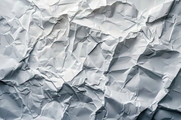 Obraz premium Surface of wet crumpled glued paper. Useful for poster or banner design