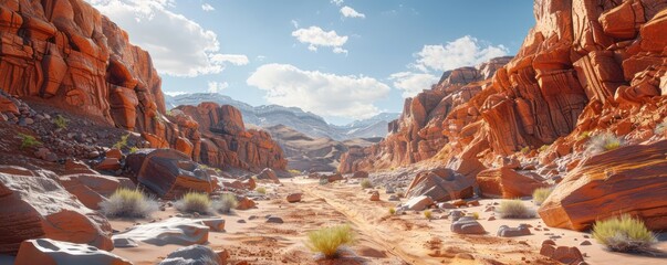 Explore the Majestic Red Rock Canyon National Conservation Area A Trail Trip with Notable Sites Along the Way