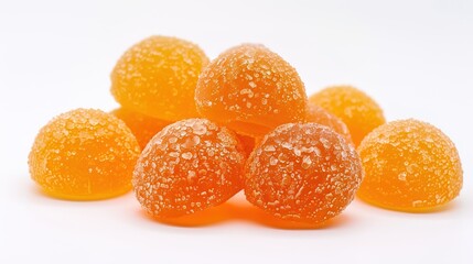Colorful Sugar-Coated Marmalade Candy Gummies