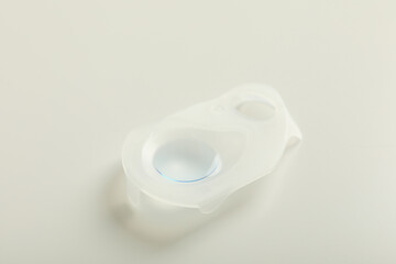 Contact lenses for eyes in factory packaging