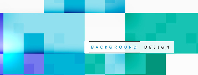 Dynamic colorful squares background. Vector Illustration For Wallpaper, Banner, Background, Card, Book Illustration, landing page