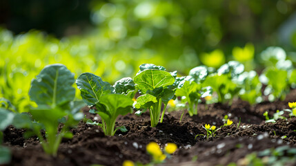 Obraz premium Reviving Ancient Crop Rotations for Healthier Soils and Fewer Pests carnaval perennials interstitial