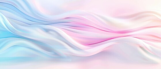 Fototapeta premium A pink and blue wave with a white background