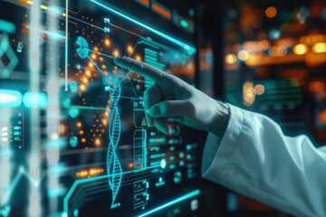 Futuristic DNA Research on Digital Interface