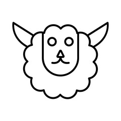 Sheep emoji icon