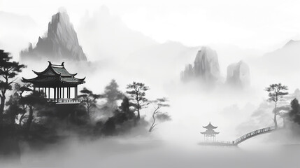 Chinese landscape painting