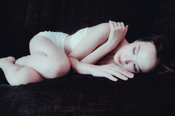 Erotic concept of woman