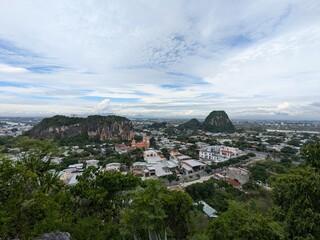 the marble mountains in Da Nang, Vietnam