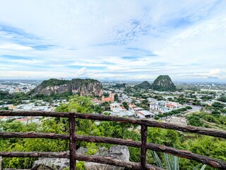 the marble mountains in Da Nang, Vietnam