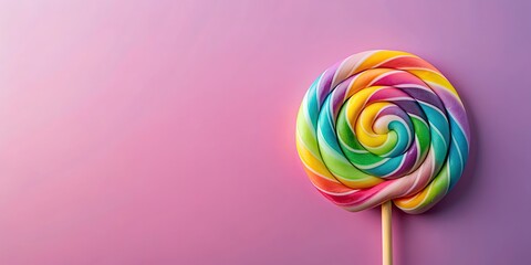 Pastel rainbow lollipop gradient background perfect for sweet and playful designs, pastel, rainbow, lollipop, gradient