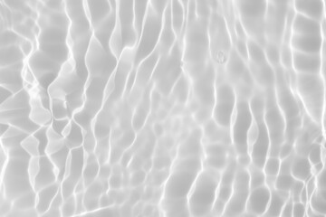 Abstract white transparent water shadow surface texture natural ripple background