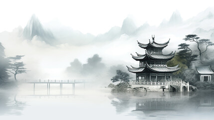 Chinese landscape painting