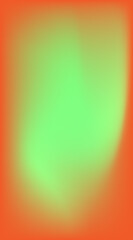 Green and orange gradient mesh background with blank space for poster flyer wallpaper backdrop design