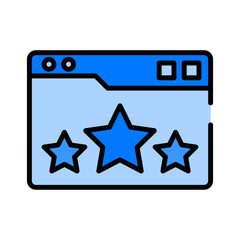 favorite Blue Filled