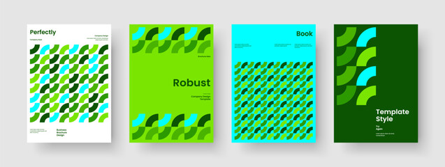 Fototapeta premium Modern Brochure Template. Isolated Poster Design. Geometric Book Cover Layout. Business Presentation. Background. Report. Flyer. Banner. Catalog. Notebook. Leaflet. Advertising. Newsletter