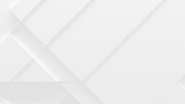 Crisp, Modern 3D Design Featuring White Panels (3D Background)