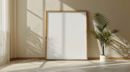 Fototapeta premium Simplicity Speaks: Elegant Script on a Bare Wall