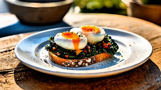 bruscheta with chard 