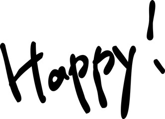 Stylish hand drawn letter of 