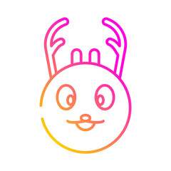 Deer emoji icon