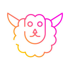 Sheep emoji icon