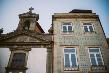 Porto, Portugal, Oporto on the Duoro River, bridge, Ponte Luiz, Eiffel bridge, tourism, travel, Europe tourist destination, quaint colorful buildings, old, portuguese ribeira 