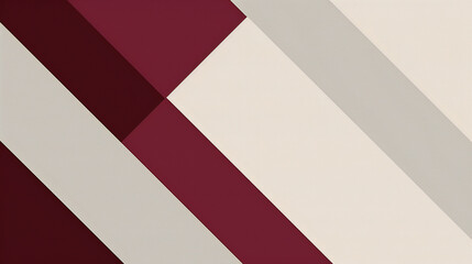 A burgundy and background illustration