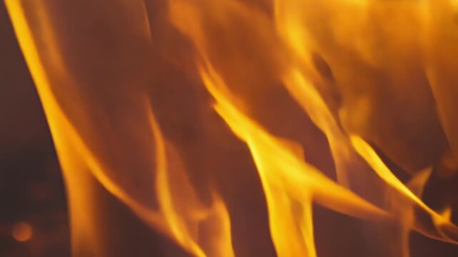 The flames twist and turn creating sharp angles and geometric patterns that almost seem otherworldly.