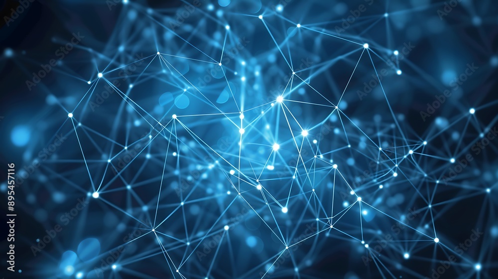 Poster abstract network background for digital technology concept internet communication futuristic data ne
